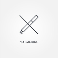 no smoking icon symbol illustration vector eps10 logo template design pattern seamless bright minimal design flat design realistic style simple design modern design