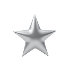 Obraz premium 3d silver star