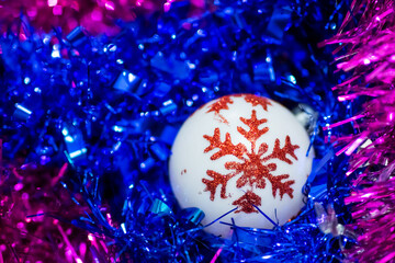 Energizing and radiant festive decorations featuring vivid colors and shimmering accents