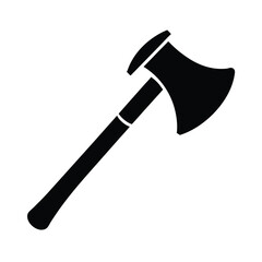 Axe Sharp Blade Icon Vector Illustration