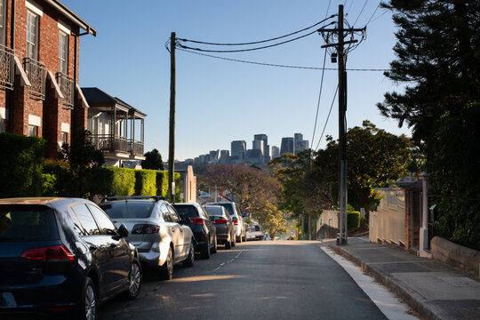 sydney inner city street