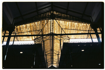 Metal Roof Structure Interior