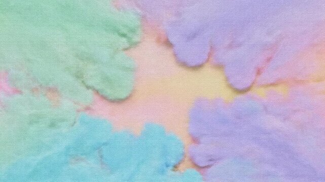 Seamless loop of a vast, pure canvas slowly transitioning between soft, subtle pastel color fields creating a calming background animation serene, subtle, soft focus
