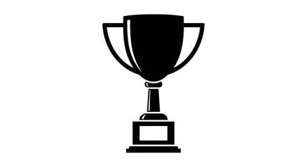 Elegant trophy celebrating achievement and victory, symbolizing success and top performance for any award ceremony or competition recognition.
