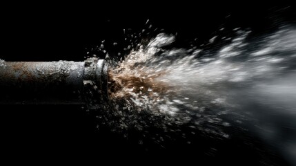 Champagne bottle pop