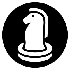 chess glyph icon