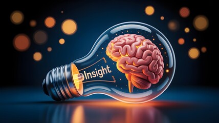 Unlock creative potential with innovative thinking illuminated by a bright idea for business strategy