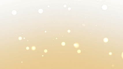 Golden White Sparkle Particle Light Background Animation for Celebration Design