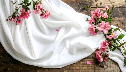 Businessman touching futuristic digital interface with glowing network connections.