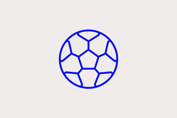 Obraz premium ball illustration in line style design. Vector illustration.