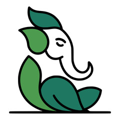 lord ganesha line art drawing, god ganesh picture, god ganesh vector image