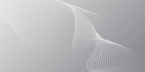 Simple gray abstract background with stripes line for backdrop or presentation art