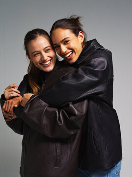 Two Sisters and Best Friends Modeling
