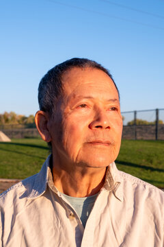headshot older man