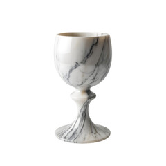 Elegant marble goblet