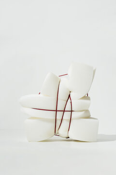 White foam