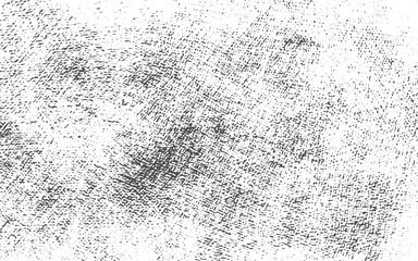 Fototapeta premium Black and white glitch distorted grunge texture, halftone dots and scattered dust particles overlay, abstract vintage noise background for creative artwork and digital design.