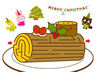 ブッシュドノエルの迷路