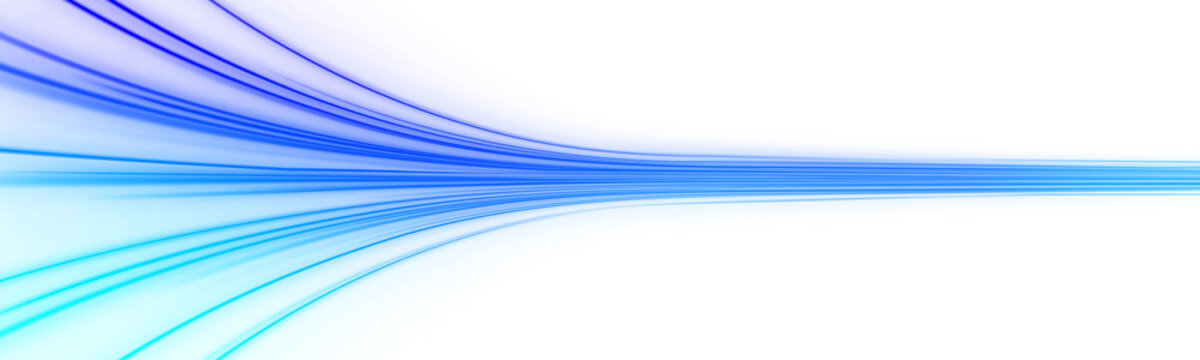 Glowing multicolor light lines race forward with dynamic motion, creating energetic trails. Great for motion graphics and gaming. png