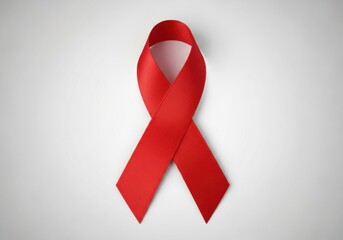 Close up of a rapid test kit showing a positive result for hiv screening in a laboratory setting with a scientist working in the background