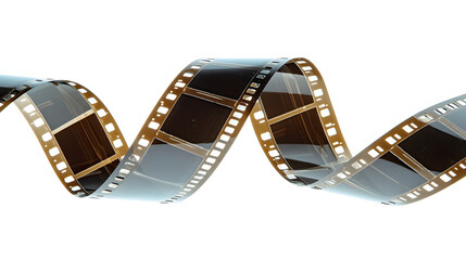 Twisted 35mm film strip