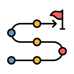 Roadmap Icon