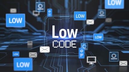 Unlock innovation with low code solutions, a modern tech approach for agile business development and faster digital transformation, revolutionizing IT workflow