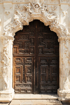 Doorway Mission Espada San Antonio Missions National Historic Park
