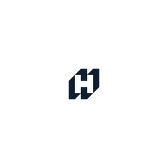 monogram letter H logo