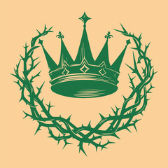The Royal Crown Behind the Ring of Thorns