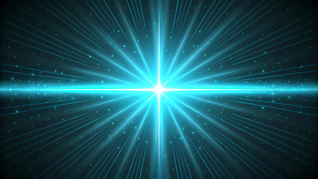 abstract blue background with stars