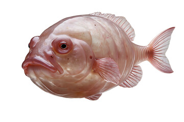 Blobfish Isolated White Background, Transparent PNG
