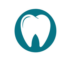 Dentist Logo tooth shape design vector template...Dental Clinic