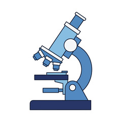 Illustration of a microscope for scientific exploration and detailed analysis of specimens