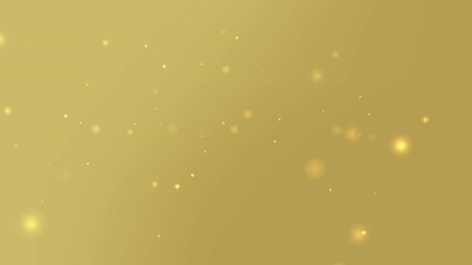 Golden toned background with smooth glowing particles and soft bokeh textures suitable for luxury events festive visuals and elegant digital artworks