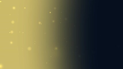 Golden and blue gradient with soft floating particles and glowing bokeh lights ideal for luxury celebrations digital designs and elegant event visuals