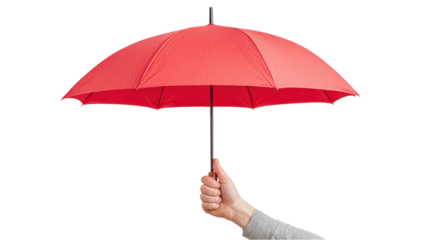 Red Umbrella Protection - Weather Shield, Rainy Day Cover