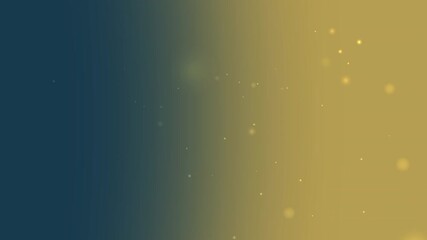 Vertical gold to blue gradient enhanced with glowing sparkles and soft shimmering bokeh Suitable for elegant event themes posters branding luxury invitations and modern design needs