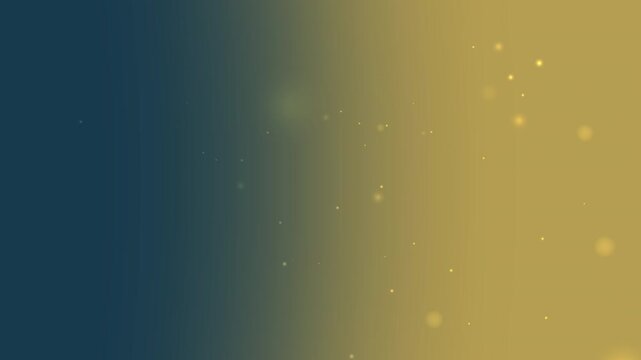 Vertical gold to blue gradient enhanced with glowing sparkles and soft shimmering bokeh Suitable for elegant event themes posters branding luxury invitations and modern design needs