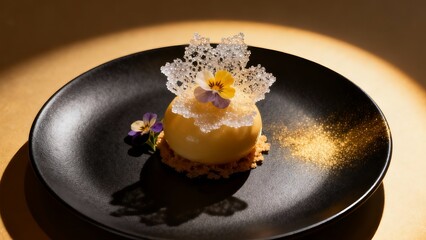 Luxury Gourmet Fine Dining Desserts