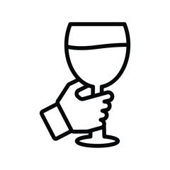 Wine drinks icon