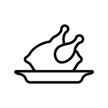 Chicken broast icon