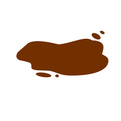 Chocolate splash vector 