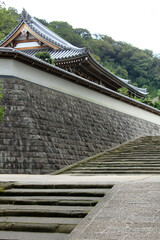 鎌倉　円覚寺の石段
