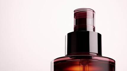 A pump-top cosmetic bottle, shown in a 3D image against a white background.
