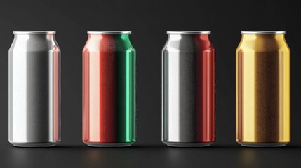 A realistic-looking aluminum can image.  Perfect for showcasing your drink (beer, soda, water, energy drinks etc.) in presentations or designs.  Easy to use.
