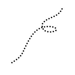 Simple bee trail line 