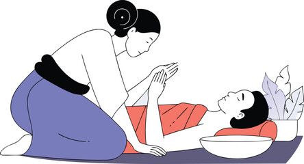 Abstract geometric shape design isolated on transparent background