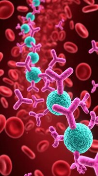 Vaccine Injection and Immune Response Activation in Human Body | 4K Scientific Visualization