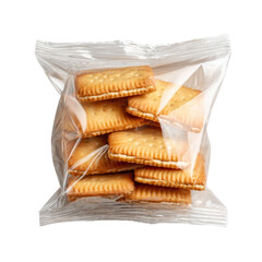 Packaged Biscuits, transparent isolated on with white background